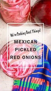 Mexican Pickled Red Onions | Easy Homemade Recipe with Peri & Sons Farms
