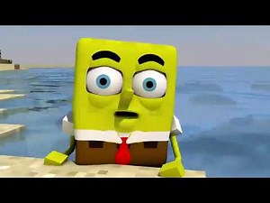 ♫ SPONGEBOB IN MINECRAFT 3! ♫ 3D Animation 1