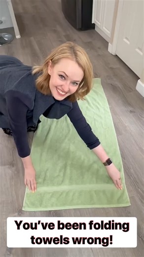 21K views · 71 reactions | Towel folding hack This original video was produced by Network Media LLC Productions, Rick Lax and Jennie Carroll | Hackity Hack Club | Facebook