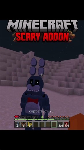 Minecraft scary addon for Bedrock edition 🤯 part 8