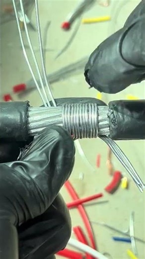 How To Join Wires | Simple Wire To Wire Connection Method #shorts #wire