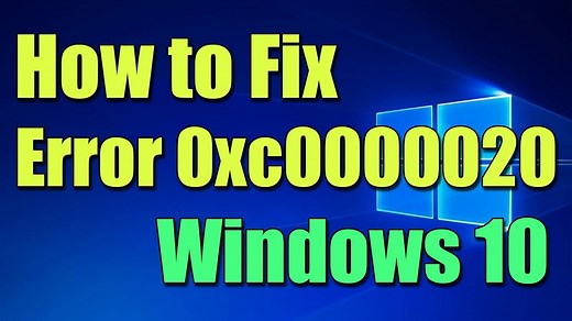 0xc0000020 Windows 10: как исправить ошибку и причины ее появления