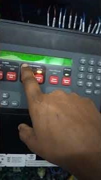 Simplex Fire alarm control panel. How to operate