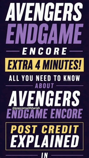 Avengers endgame encore credit scenes explained🔥🔥🔥 #avengersendgame #avengersdoomsday #tamilshorts