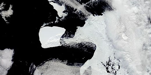 Watch: World's largest iceberg - three times the size of LA - moving after being grounded for nearly 40 years