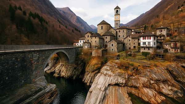 Lavertezzo – The Gem of Valle Verzasca in Ticino, Switzerland (4K)