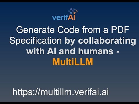 Generate Code from a PDF Specification by collaborating with multiple AI's and Humans