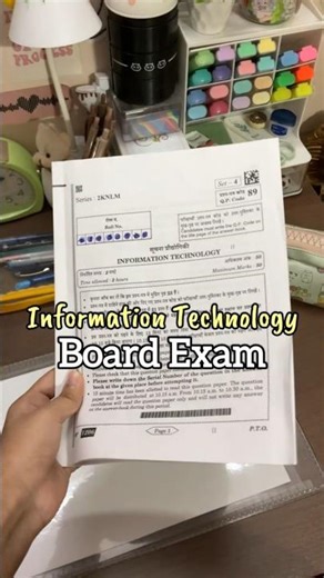 IT - Information Technology ✨ Board Exam 💀 | Singh Shagun #shorts #cbse #boards #boardexam #class10