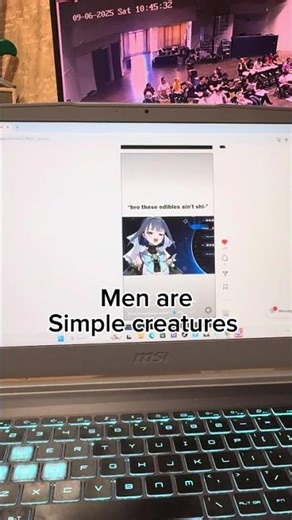 Men are simple creatures... #gym #fyp #memes #hololive