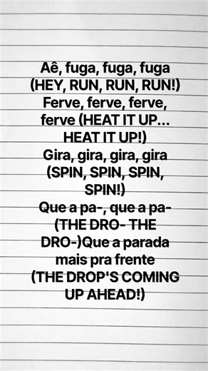 MONTAGEM GUERREIRO (Lyrics + English Translation) Avenxir & SUNJI