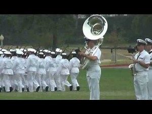Formal Dress Parade at the Naval Academy