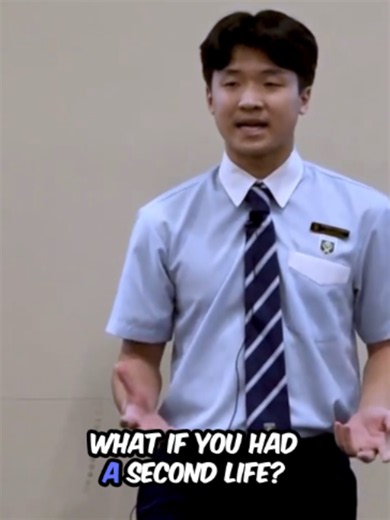 ⏳🏅 18th Place Winner – 2024 National Public Speaking Competition (Secondary/ Teen Division) What would you do differently if you were given a second life? 🔄✨ Bryant Chung from Ngee Ann Secondary School explores our complicated relationship with time, change, and second chances — reflecting on past disappointments, the things he wished he had tried, and how every passing moment gives us an opportunity to grow. 🌱 Even a single second can bring a new thought, a new perspective, or a new version