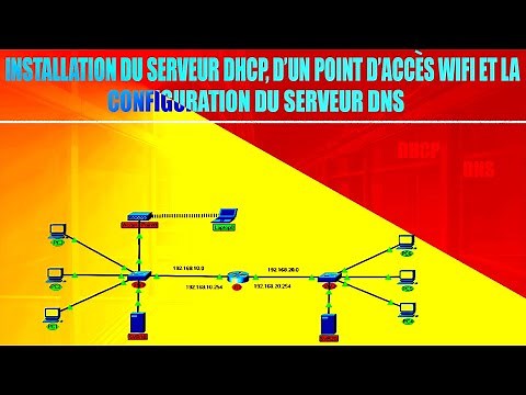 INSTALLATION OF THE DHCP SERVER, A WIFI ACCESS POINT AND THE CONFIGURATION OF THE DNS SERVER