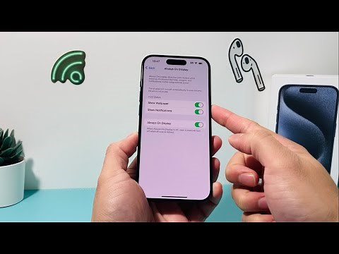iPhone 15 Pro Always On Display How to Turn OFF / On