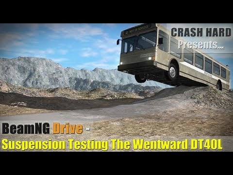BeamNG Drive - Suspension Testing The Wentward DT40L