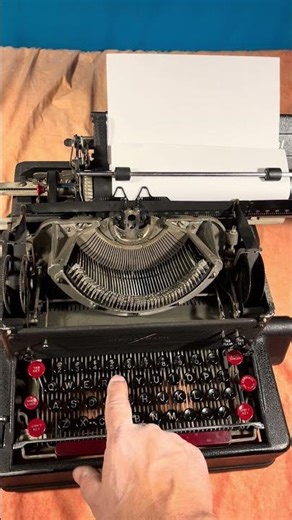 IBM’s first electric typewriter From 1935: The ElectroMatic 1. ￼