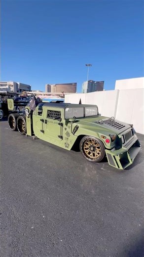 2009 6x6 AM General Military Humvee 📍SEMA 2025 #humvee #military #sema #carshow #2025 #sema2025