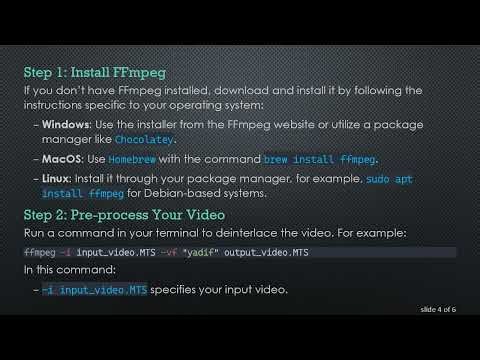 Fix Kivy Video Deinterlacing Issues: Effective Solutions Explained