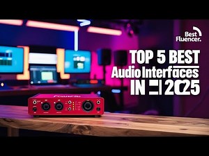 Top 5 Best Audio Interfaces In 2025