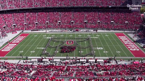 Ohio State Marching Band halftime show pays tribute to Frank Sinatra at homecoming