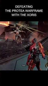 Defeating The Protea Warframe (last moments)