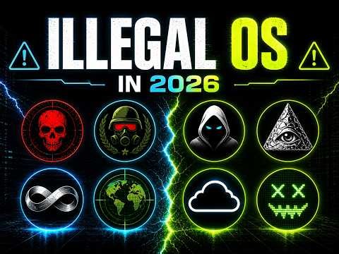Every Illegal Operating System Explained | Dark Web & Malware OS Explained in 7 Mins