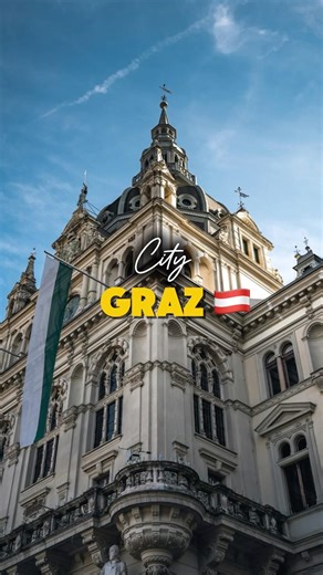 Graz 🇦🇹 – Austria’s Hidden Gem with Red Roof Views ✨🏰