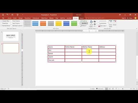 How to change table border color in PowerPoint mac