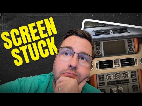 My 2007 Land Rover Range Rover infotainment screen is stuck - The L322 Rescue!