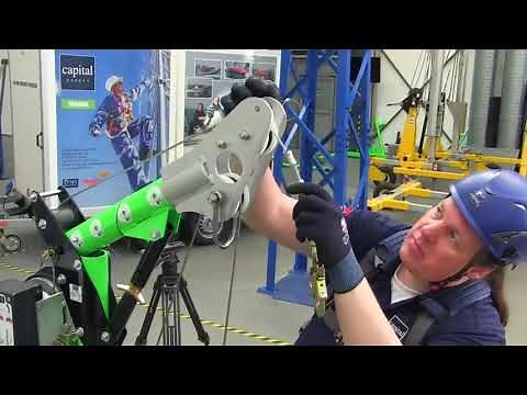 3M DBI SALA Confined Space Advanced 5 Piece Davit Hoist System (English)