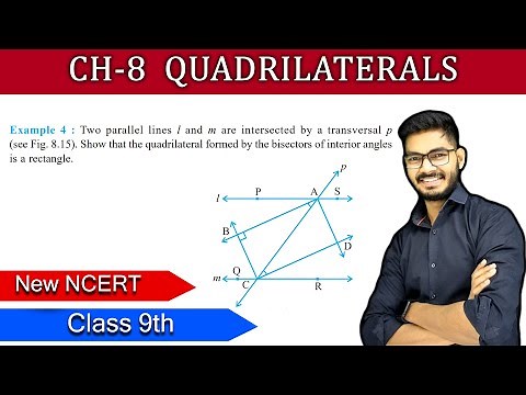 Class 9 Maths | Example 4 Chapter 8 Quadrilaterals | NEW NCERT | BY RAJEEV SIR |