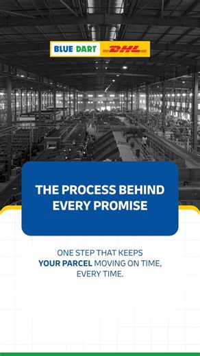 Blue Dart on Instagram: "Speed isn’t promised. It’s engineered. This is one step behind the system that keeps your parcel moving—on time, every time. #WeMoveYourWorld #ProcessingHub #DeliveryProcess #TrustedToDeliver #PoweredToGrow"