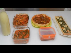 Batch cooking session complète, menu printemps #1, meal prep, Menu de la semaine.