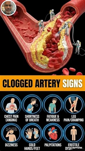 Clogged Arteries Silent Signs That Could Signal a Heart Emergency