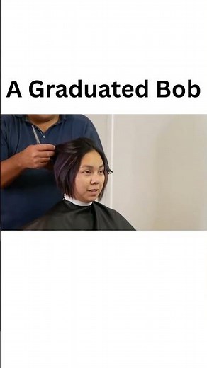 How To Cut a Contemporary & Edgy Graduated Bob | Step-by-Step Women’s Haircut