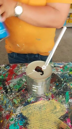 (Part 2)Quick dry enamel biege color #biegecolor #color #paintmixing #fbpagesreels | Quatro melstv