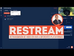 Restream.io | Tutorial en español para transmitir a Facebook y Youtube con OBS