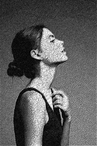 Programmer/artist creates algorithmic portraits composed of a single line