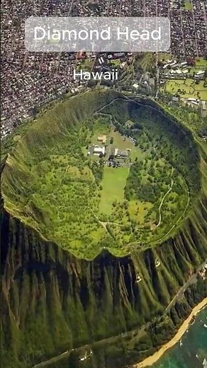 Diamond Head – Hawaii’s Iconic Volcanic Crater! 🏝️