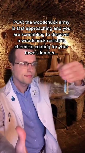 Woodchuck-Resistant Chemical Coating for Your Town's Lumber