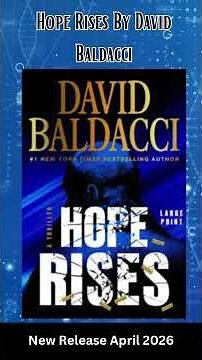 NewRelease:April2026: Hope Rises By David Baldacci.#shorts