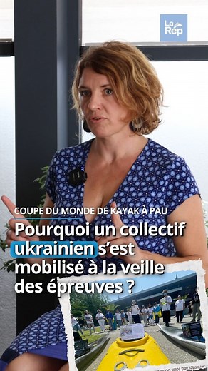 🔵 Coupe du monde de #kayak à Pau : pourquoi un collectif ukrainien, s’opposant à la présence de certains athlètes, s’est mobilisé à la veille des épreuves ? 🛶 Alors que la coupe du monde de #canoë-kayak a lieu dès demain, vendredi 13, à Pau, Anne Pouchan, notre journaliste sportive, nous explique pourquoi un collectif ukrainien s’est mobilisé pour dénoncer la présence de certains athlètes. | La République des Pyrénées