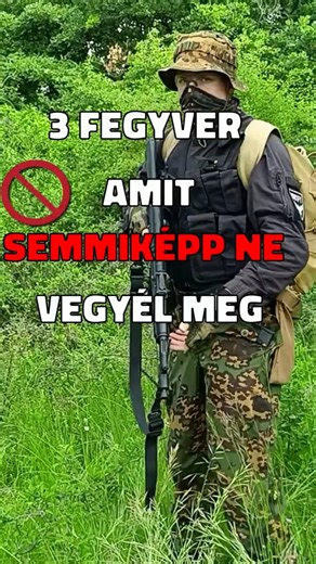 🚫TILOS 🚫 Megvenni Ezt A 3 FEGYVERT Kezdő Airsoftosként #shorts