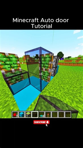 Minecraft Auto door Moment