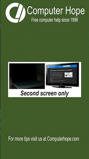 🖥️ The Display Shortcut Everyone Should Know! #windows #microsoft #computer #tech