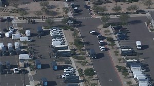 Shooting at an AZ Amazon Flex warehouse