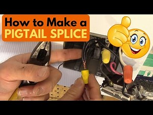 How to Make a Perfect Pigtail Splice