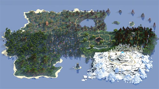 Mojang announces Minecraft National Park along with a fun building challenge