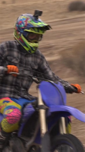 Huge dirtbike jump 2 stroke! #dirtbikes #shorts #fail | Moto Racing