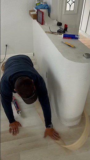 How to install flexible baseboard Moulding!!! Diy!!!